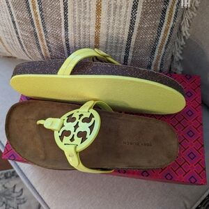 Tory Burch miller cloud lemon lime